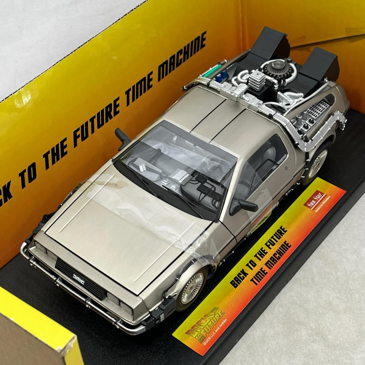 Sun Star BACK TO THE FUTURE 1/18 デロリアン BACK TO THE FUTURE Sun Star スケールカー