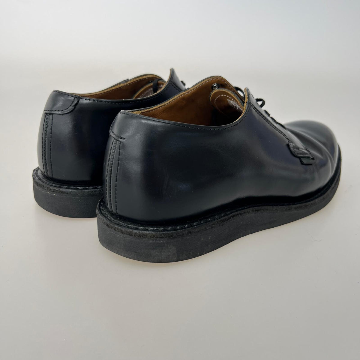 シューズ POSTMAN OXFORD 101 D 黒 26.0cm 26cm (US8 UK7 1/2 EU42) ブラック