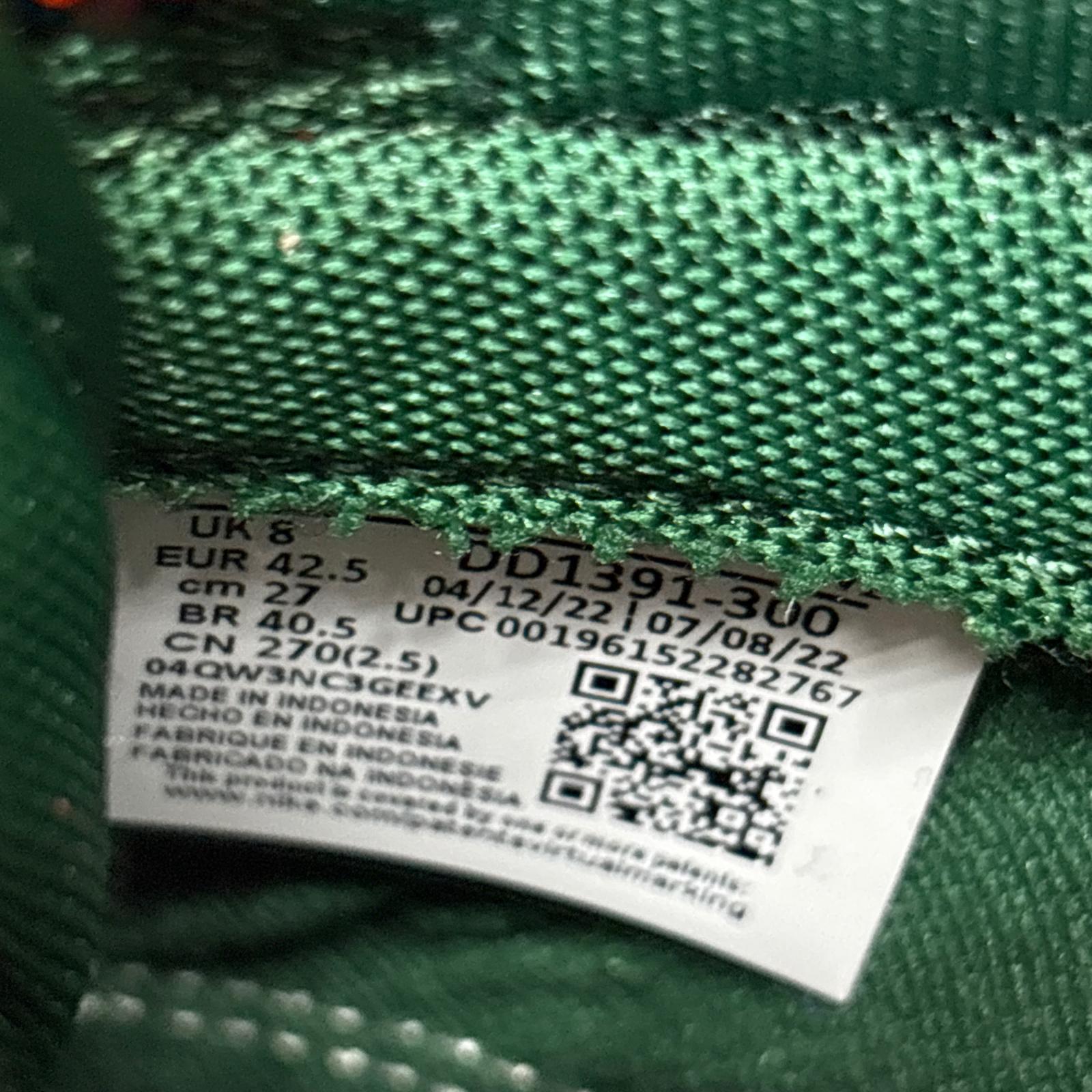 スニーカー Dunk Low Retro Gorge Green/Total Orange