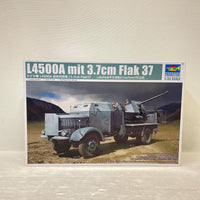 1/35 ドイツ軍 L4500A 自走対空砲/3.7cm Flak37 TRUMPETER ミリタリープラモ