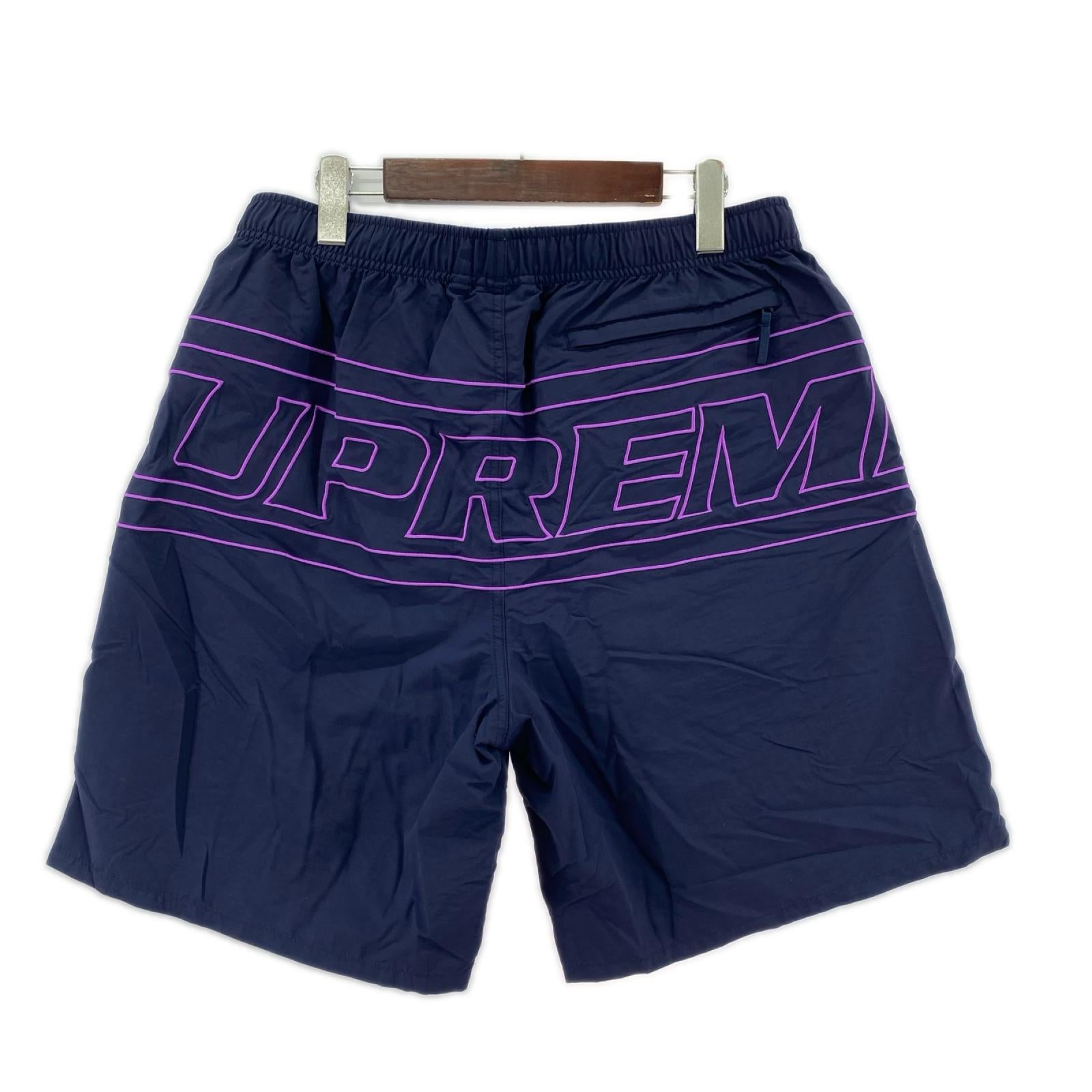 ショートパンツ BIG LOGO NYLON SHORT (M) M ネイビー