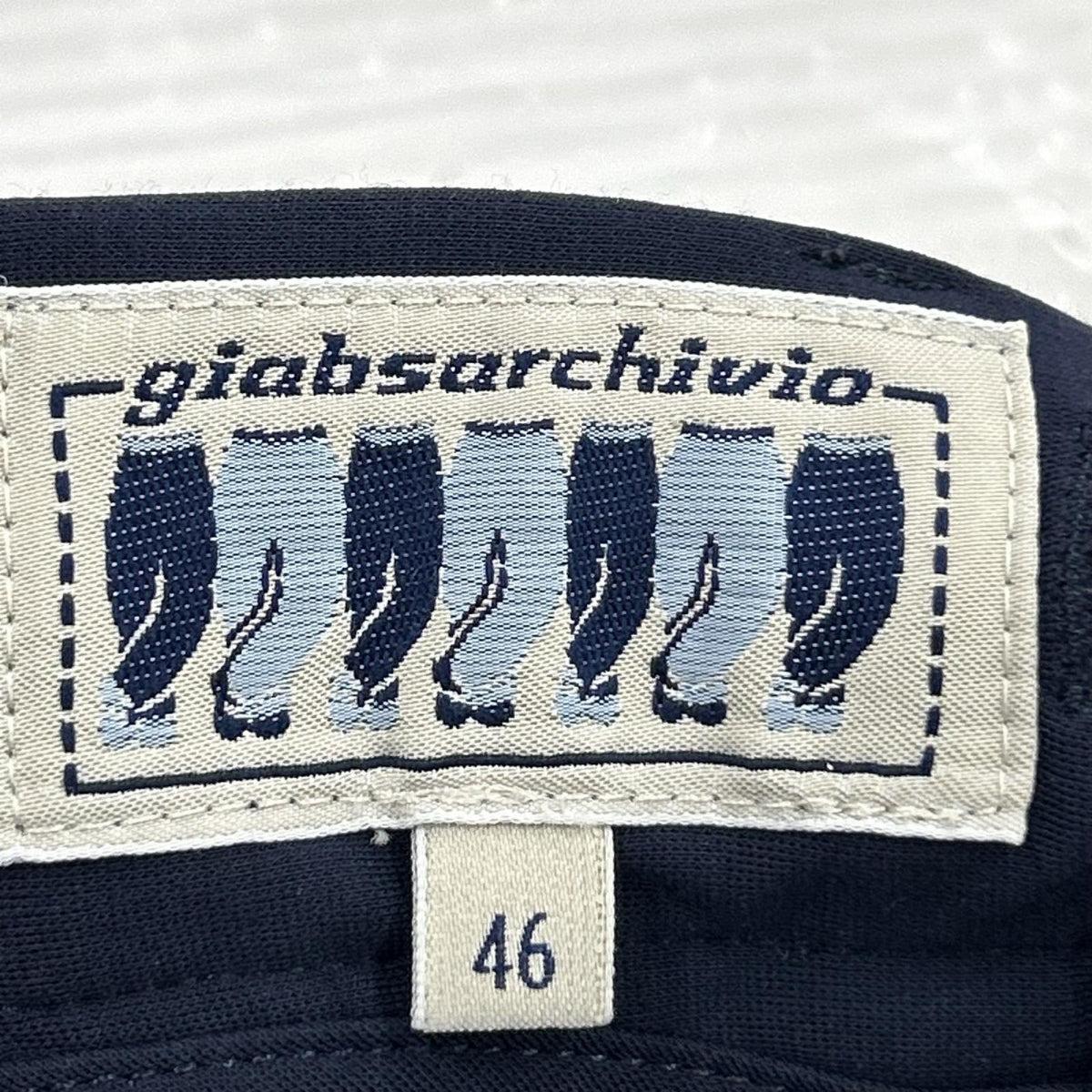 パンツ MASACCIO イージースラックス 46 ネイビー