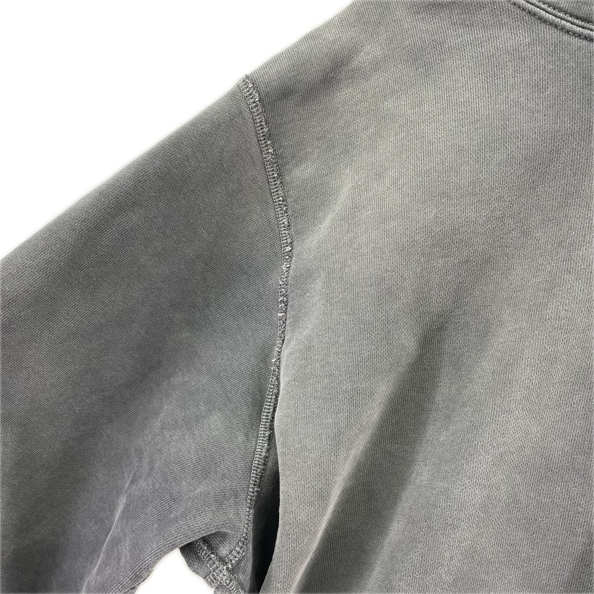 パーカー RRL ガーメントダイ プルオーバーパーカー フェードブラック (L) グレー