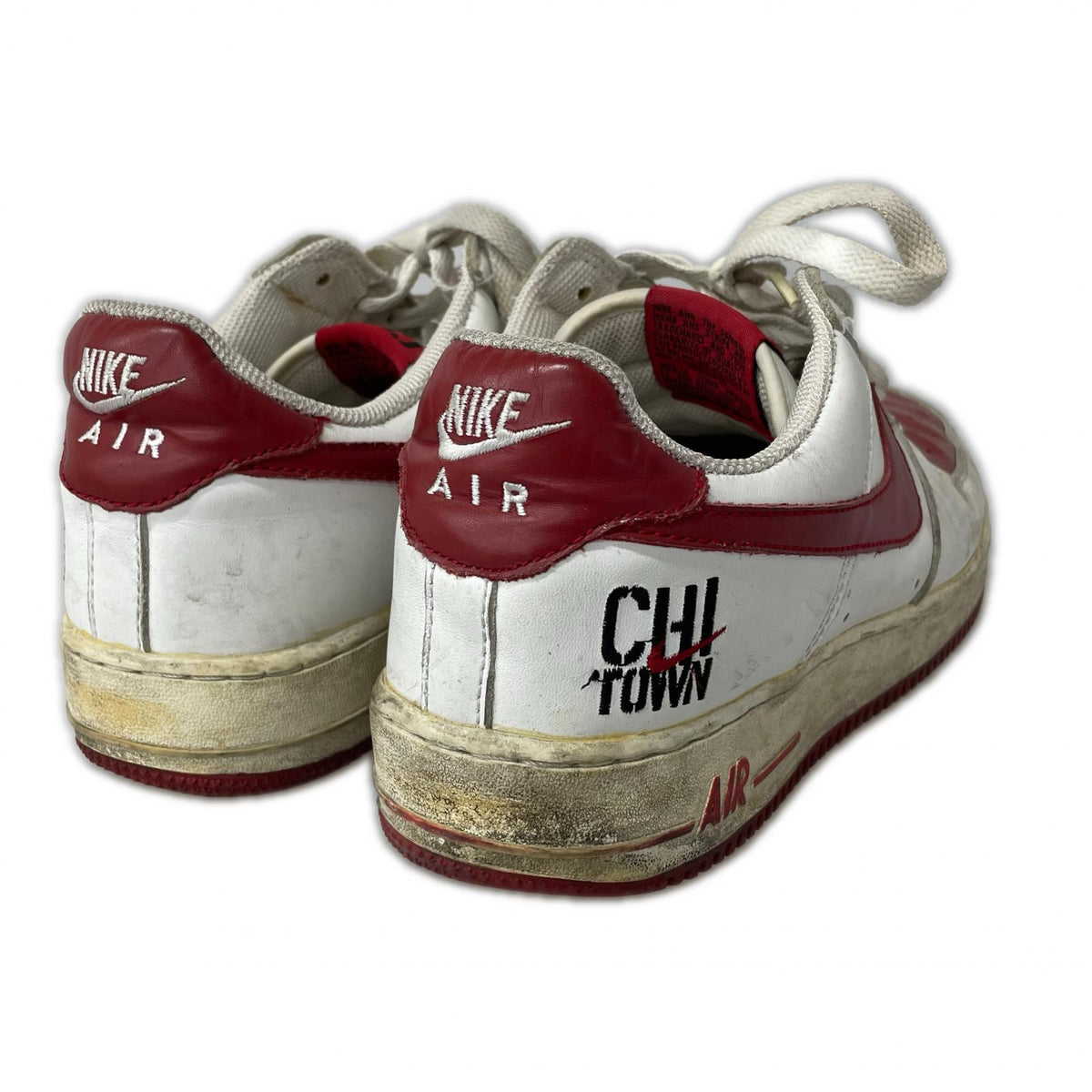 スニーカー 2003年 AIR FORCE 1 CHI TOWN 赤 28cm 28cm (US10 UK9 1/2 EU46)