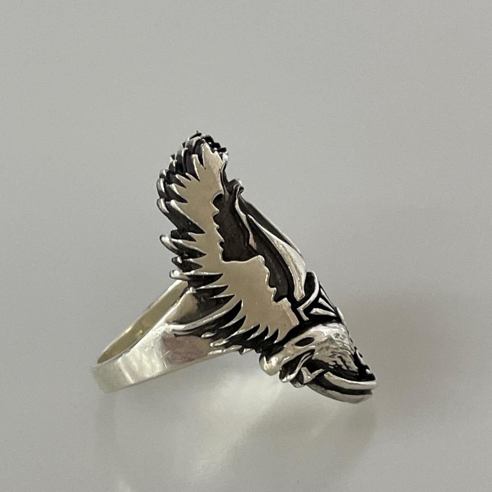 リング・指輪 SUBCULTURE JEWELRY TWIN EAGLE RING 950 シルバー