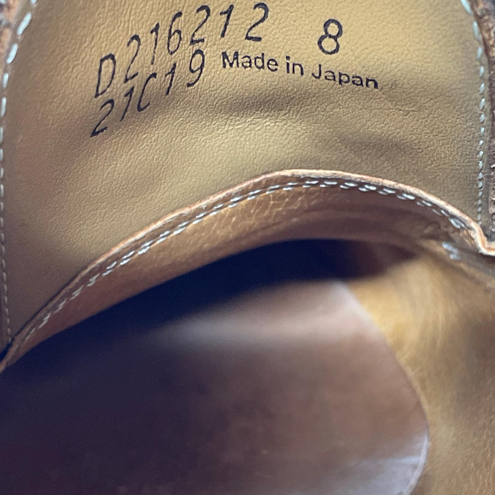 シューズ MORELAND OXFORD/8/D-216212 ブラック