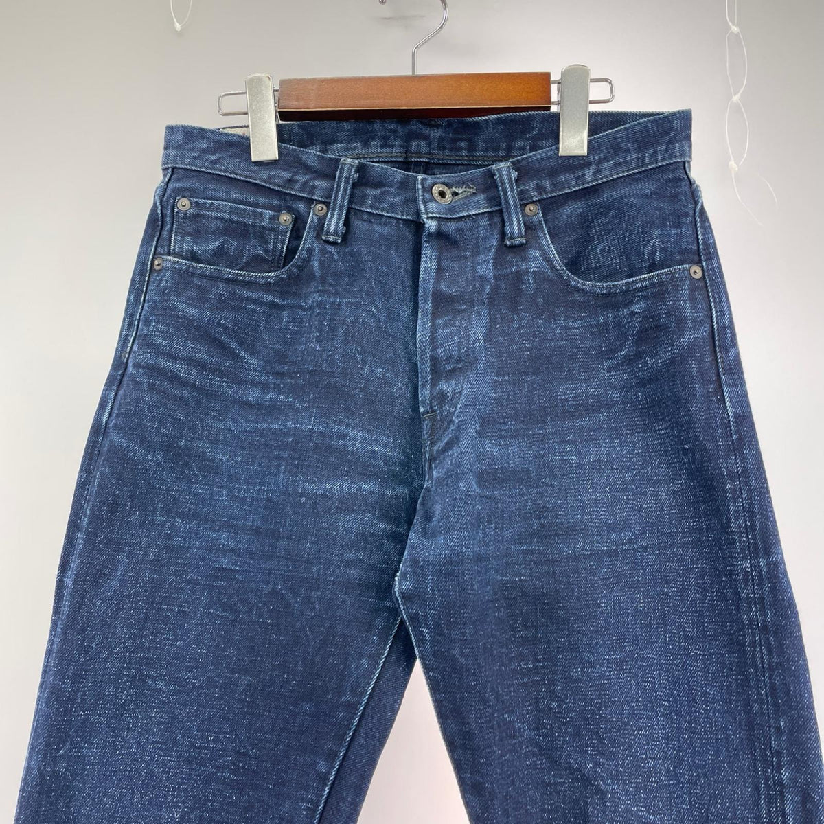 デニムパンツ ONI DENIM 縦緯インディゴ ストレート (31) 31 ネイビー