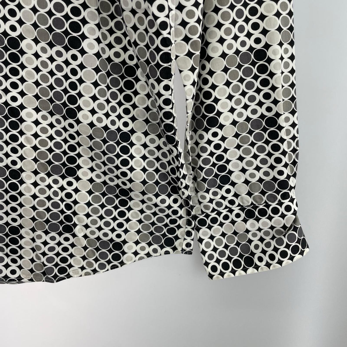 長袖シャツ BURBERRY BLACK LABEL L/S総柄シャツ (2) 2 ブラック