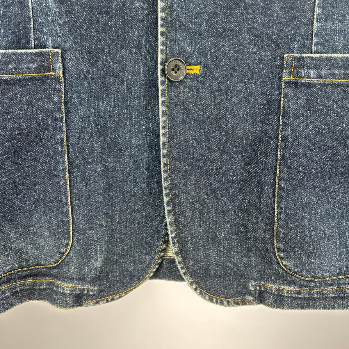 テーラードジャケット BURBERRY BLACK LABEL デニムテーラードジャケット BMP12-414-28 (M) M ネイビー