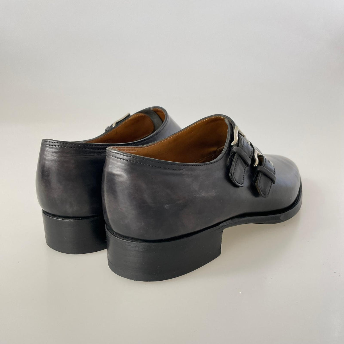 シューズ JOHN LOBB Chapel ブラック×ミュージアム (6) ブラック