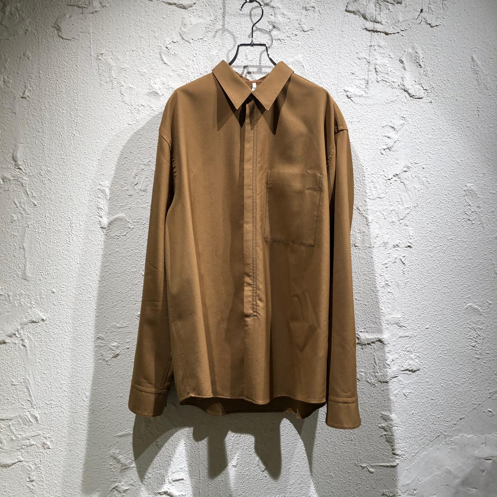 長袖シャツ INA WOOL WOVEN OVERSHIRT M