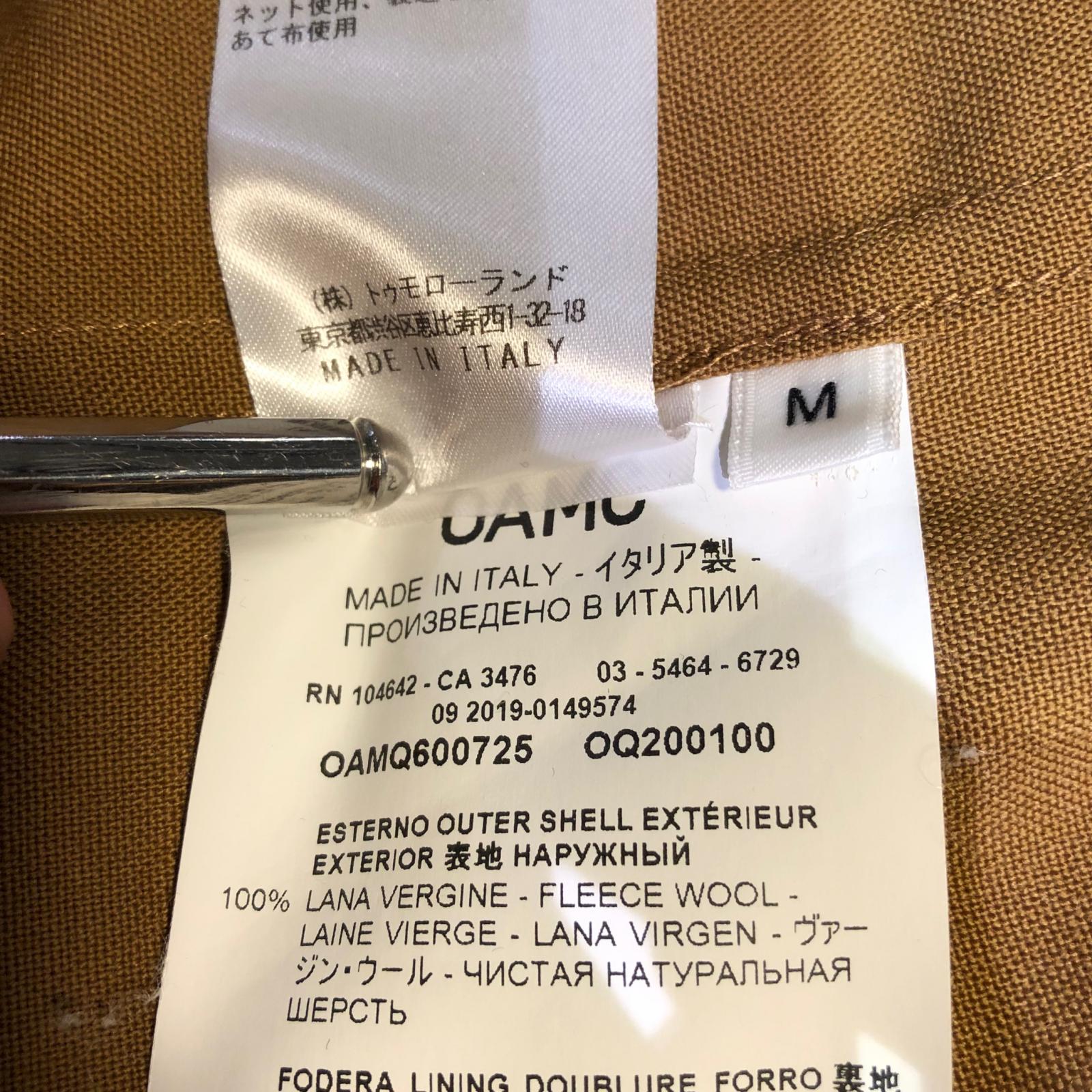 長袖シャツ INA WOOL WOVEN OVERSHIRT M