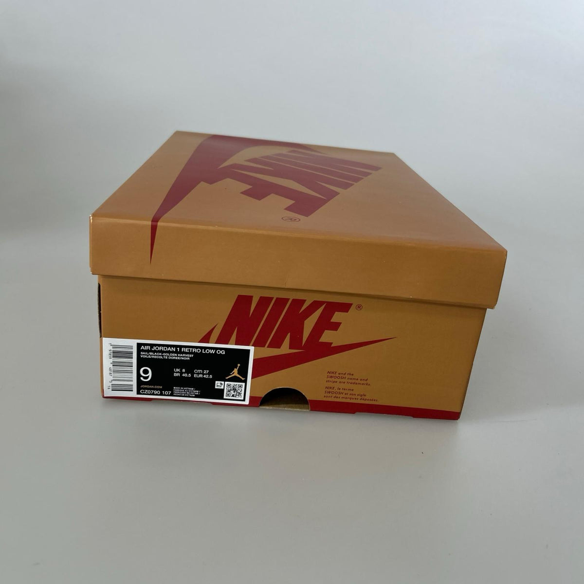 スニーカー AIR JORDAN 1 RETRO LOW OG 27cm (US9 UK8 1/2 EU44)