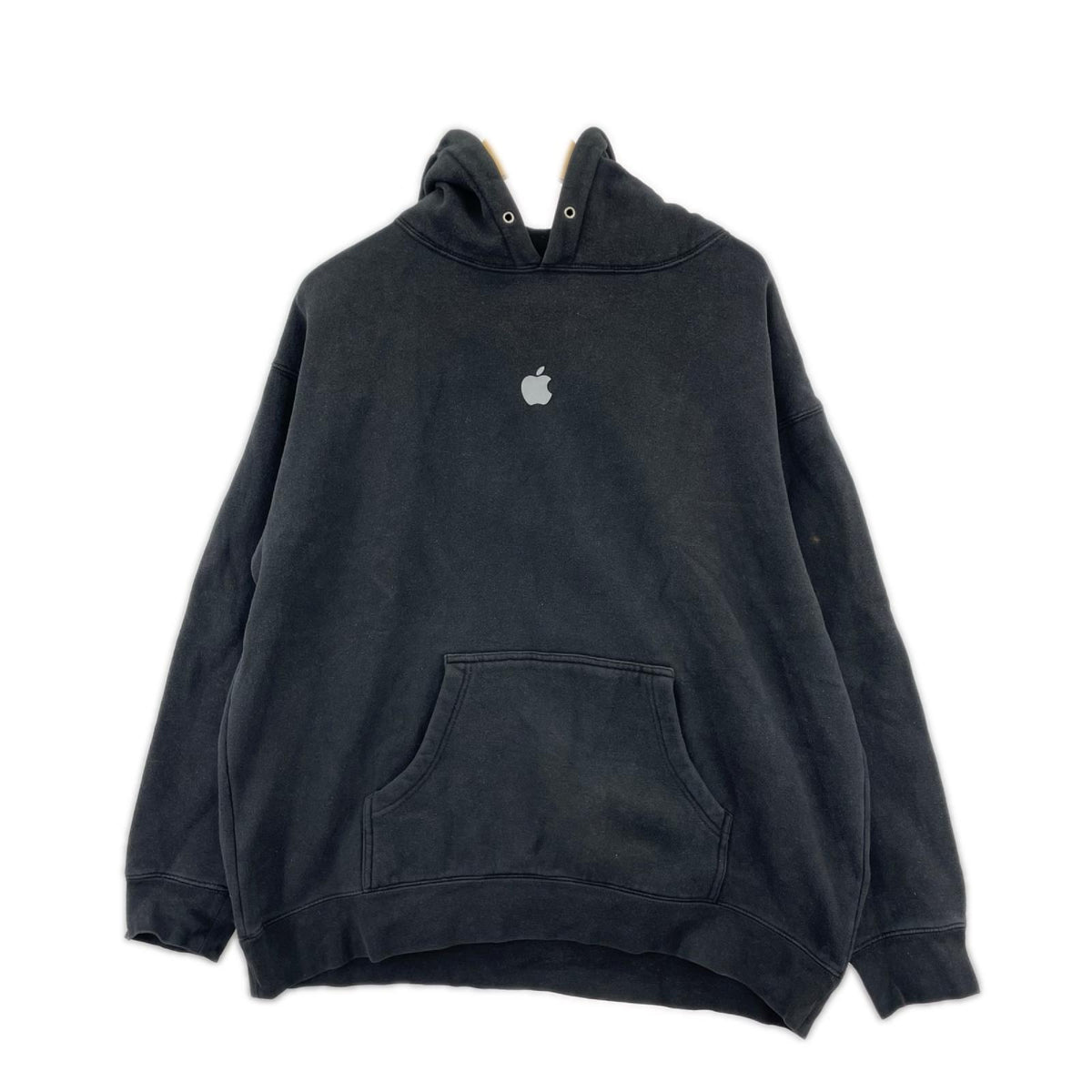 パーカー apple 企業 黒 (XL) ブラック