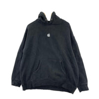 パーカー apple 企業 黒 (XL) ブラック