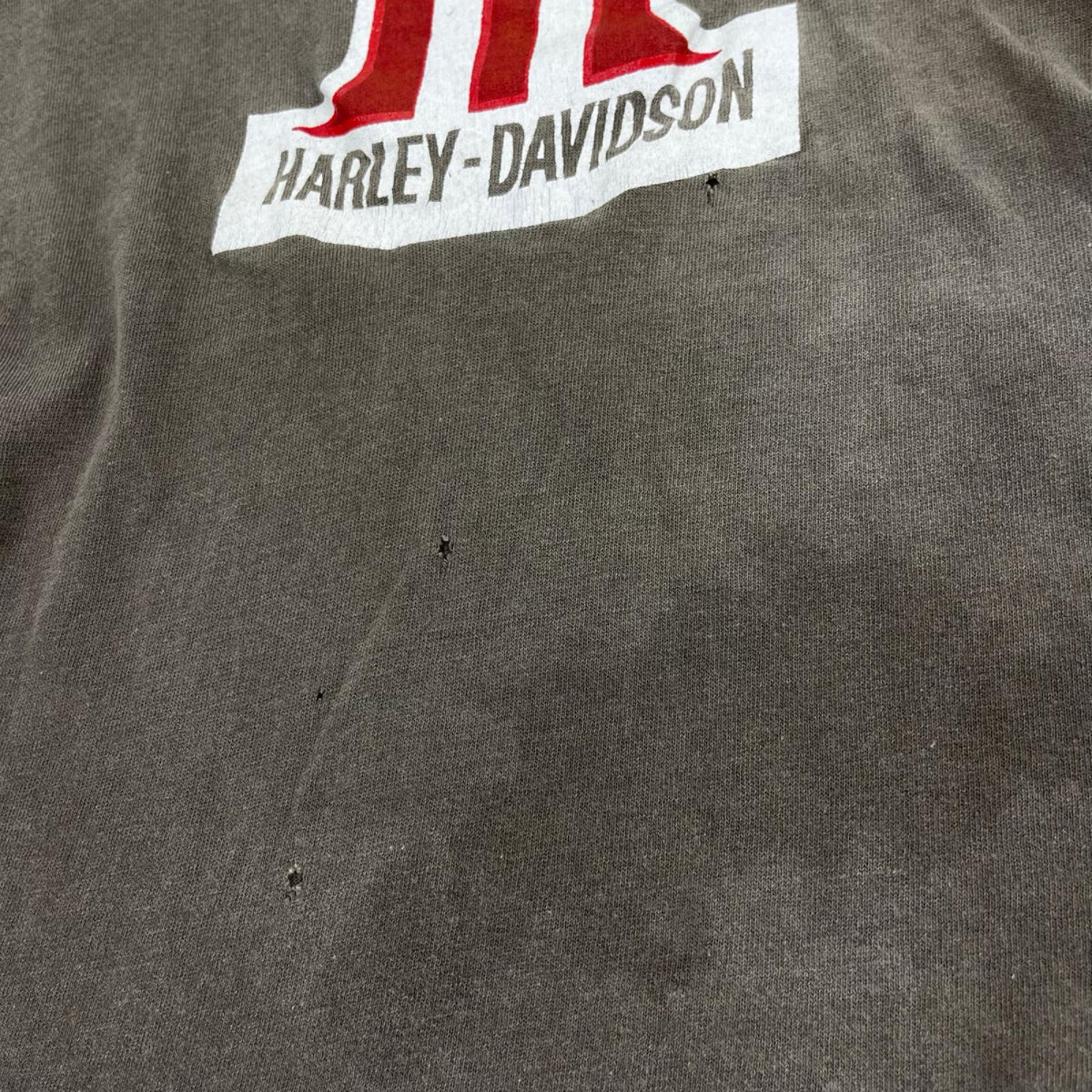 半袖Tシャツ RUSSEL ATHLETIC 70S ハーレープリント L グレー