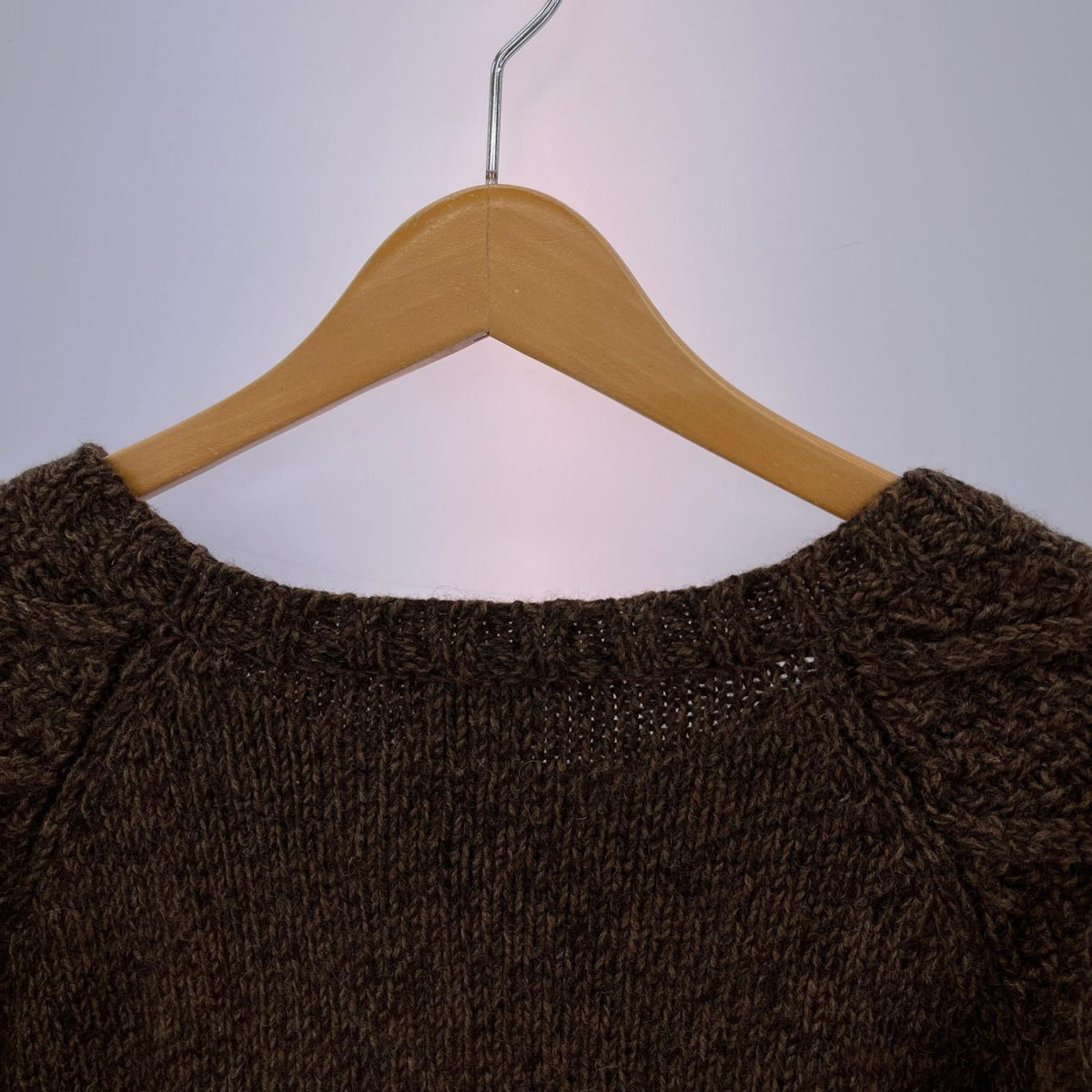 ニット 12AW フィッシャーマンセーター 3 ブラウン 3 ブラウン