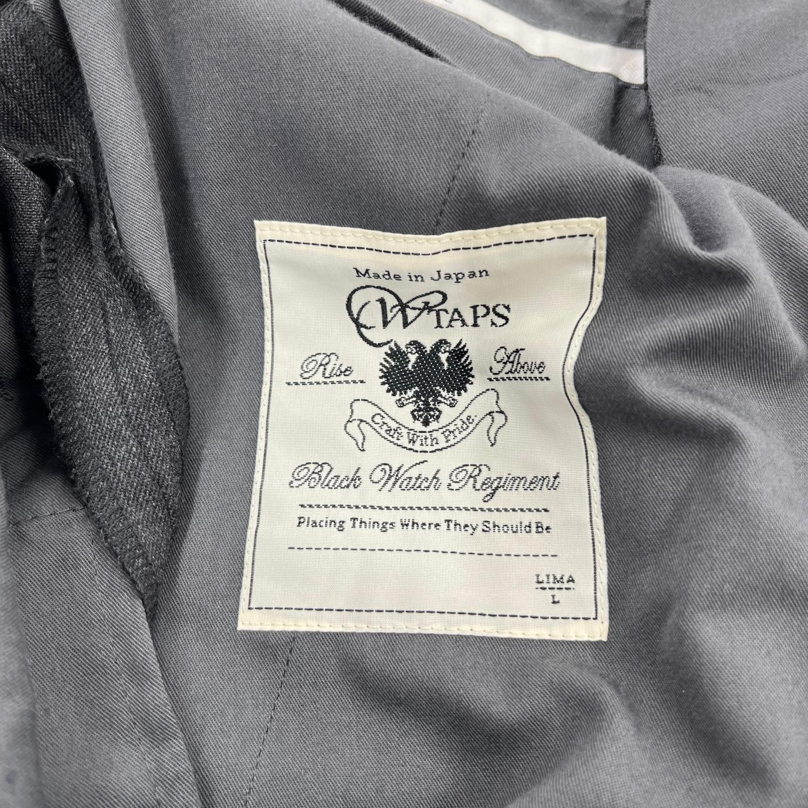 テーラードジャケット ROKUDENASHI JACKET.FORM.WOOL.GABARDINE 102SPDT-JKM03 PTM04 セットアップ L グレー