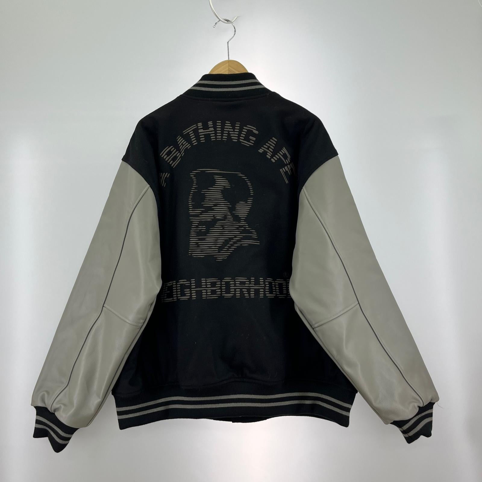 ジャケット BAPEXNBHD VARSITY JACKET 242NOAPN-JKM04S L