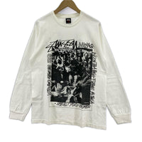 長袖Tシャツ 00s 5th Aniversary World Tour L/S Tee L L ホワイト