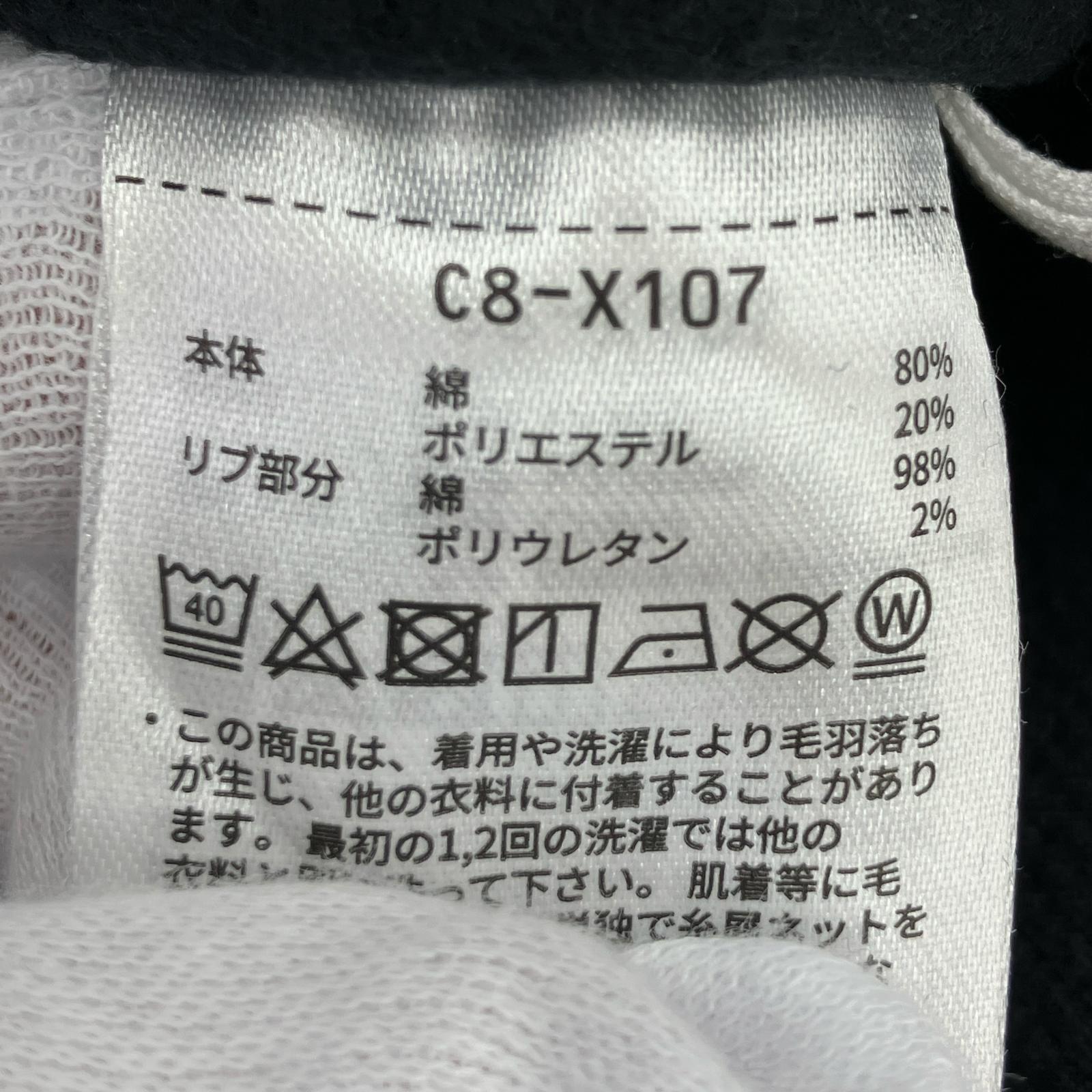 パーカー 23SS ACADEMY HOODED C8-X107 (L) L ブラック