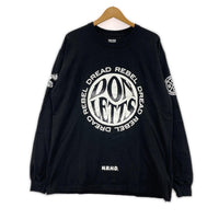 長袖Tシャツ TEE LS 242PCRDN-LT01S (L) ブラック L ブラック