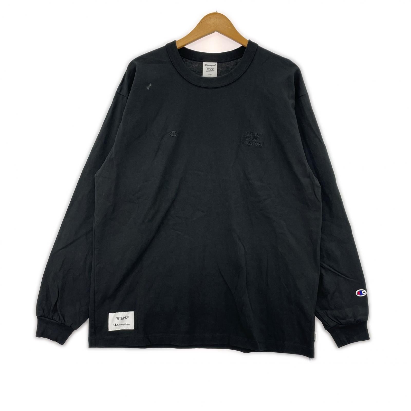 長袖Tシャツ Academy LS TEE 232HBCHD-CSM02S (L) L ブラック