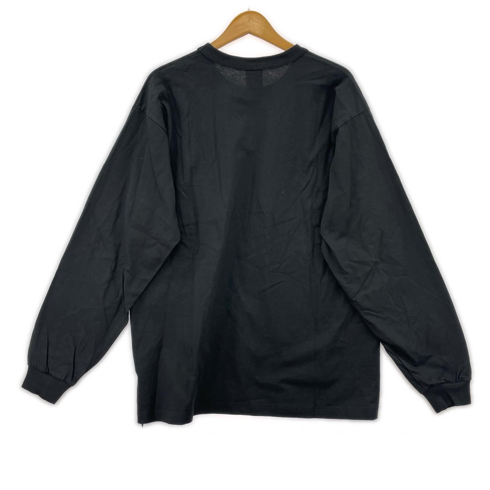 長袖Tシャツ Academy LS TEE 232HBCHD-CSM02S (L) L ブラック