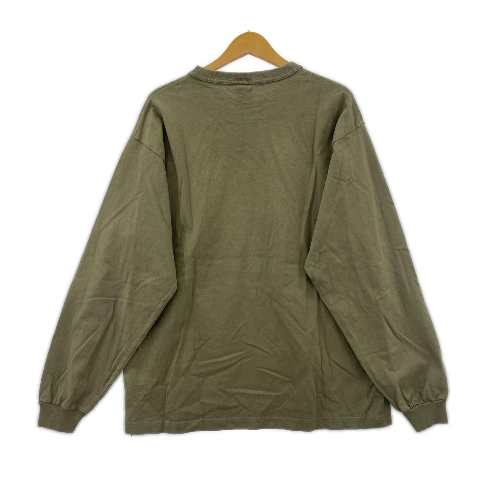 長袖Tシャツ LS/COTTON 202HBCHD-CSM02S (M) オリーブ M