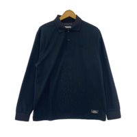 ポロシャツ LOGIC/E-POLO.LS 長袖ポロシャツ(M) ブラック M ブラック
