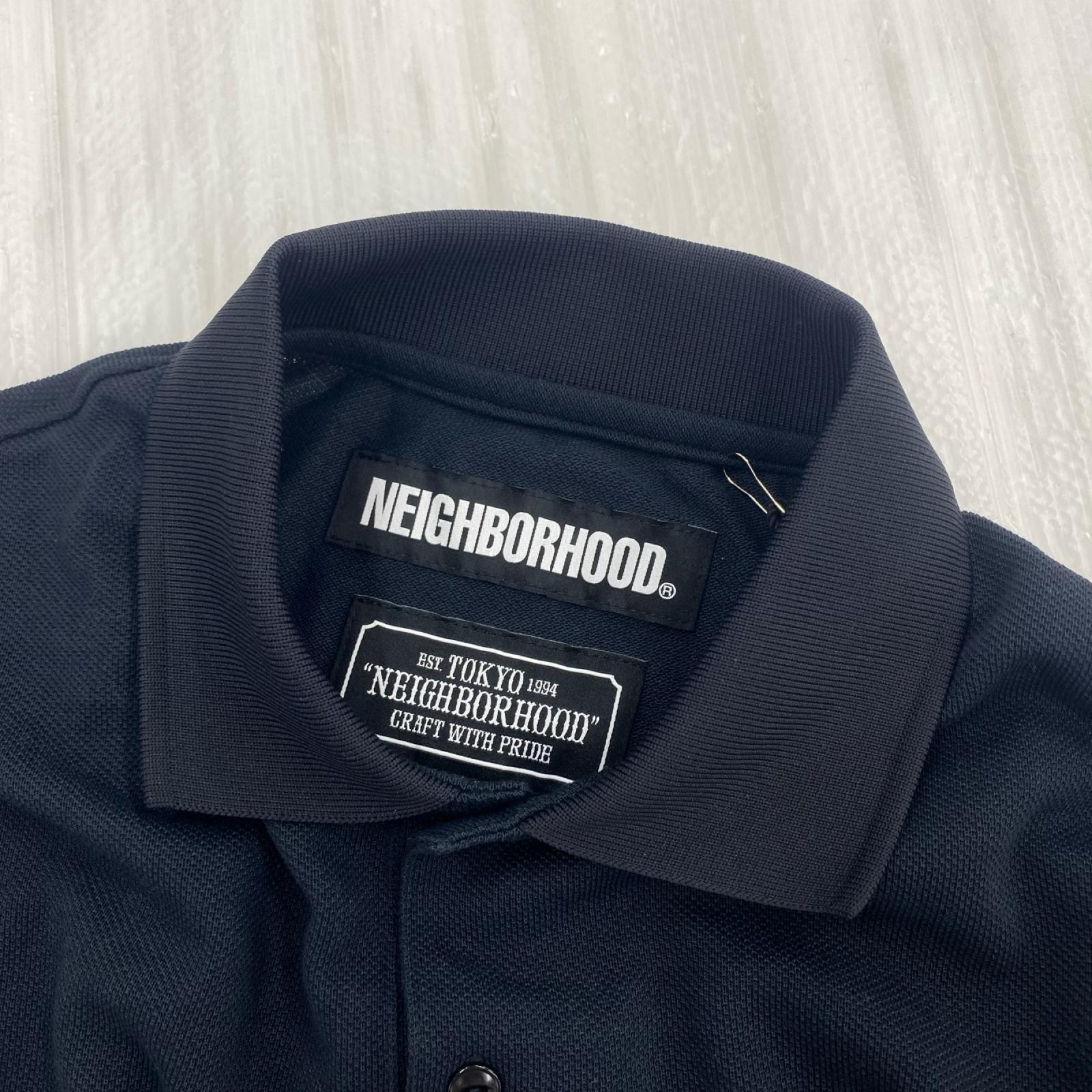 ポロシャツ LOGIC/E-POLO.LS 長袖ポロシャツ(M) ブラック M ブラック
