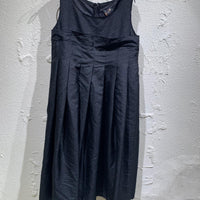 ワンピース 20AW ラメ加工 ポリ縮絨レイヤードワンピース