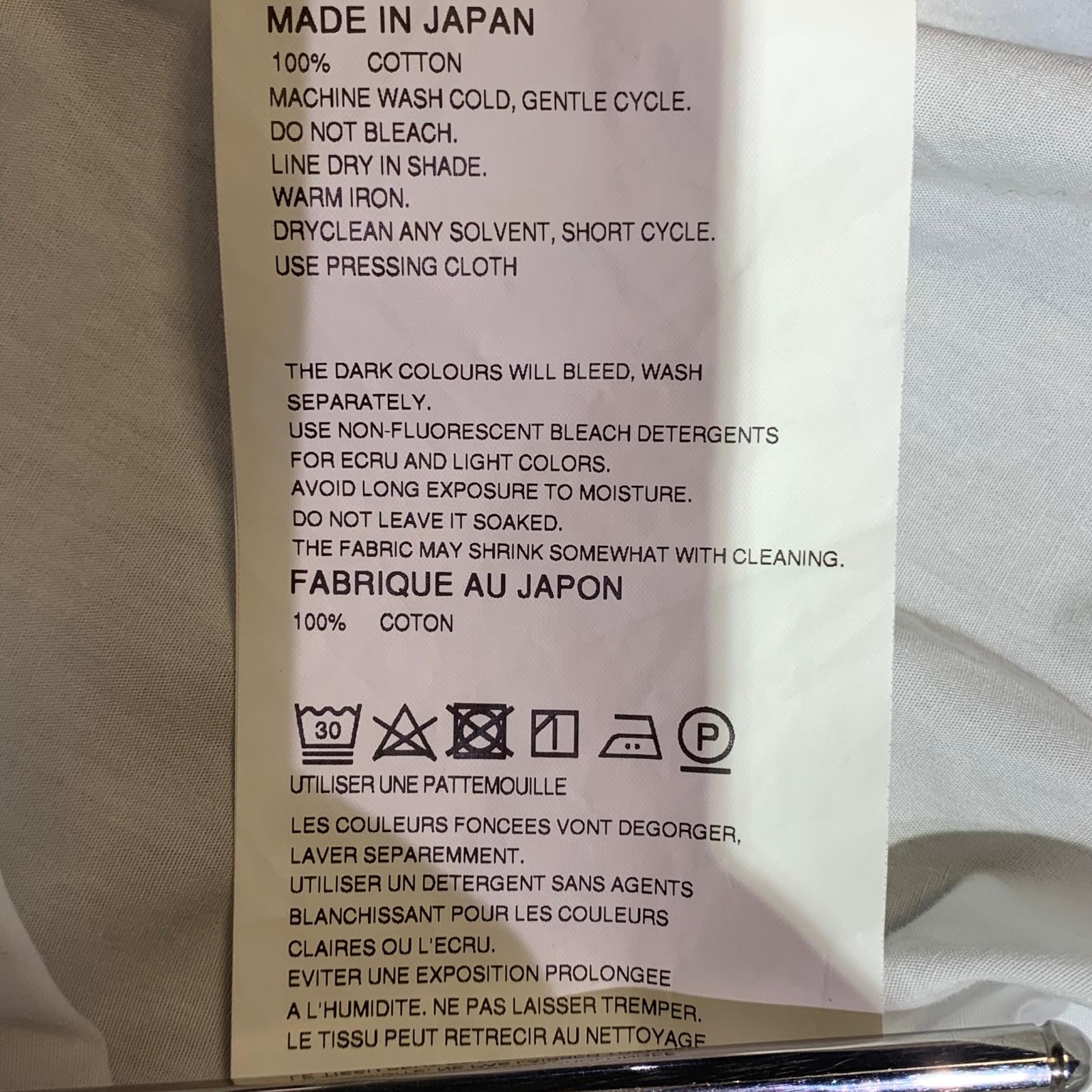 長袖シャツ ラウンドカラー長袖シャツ