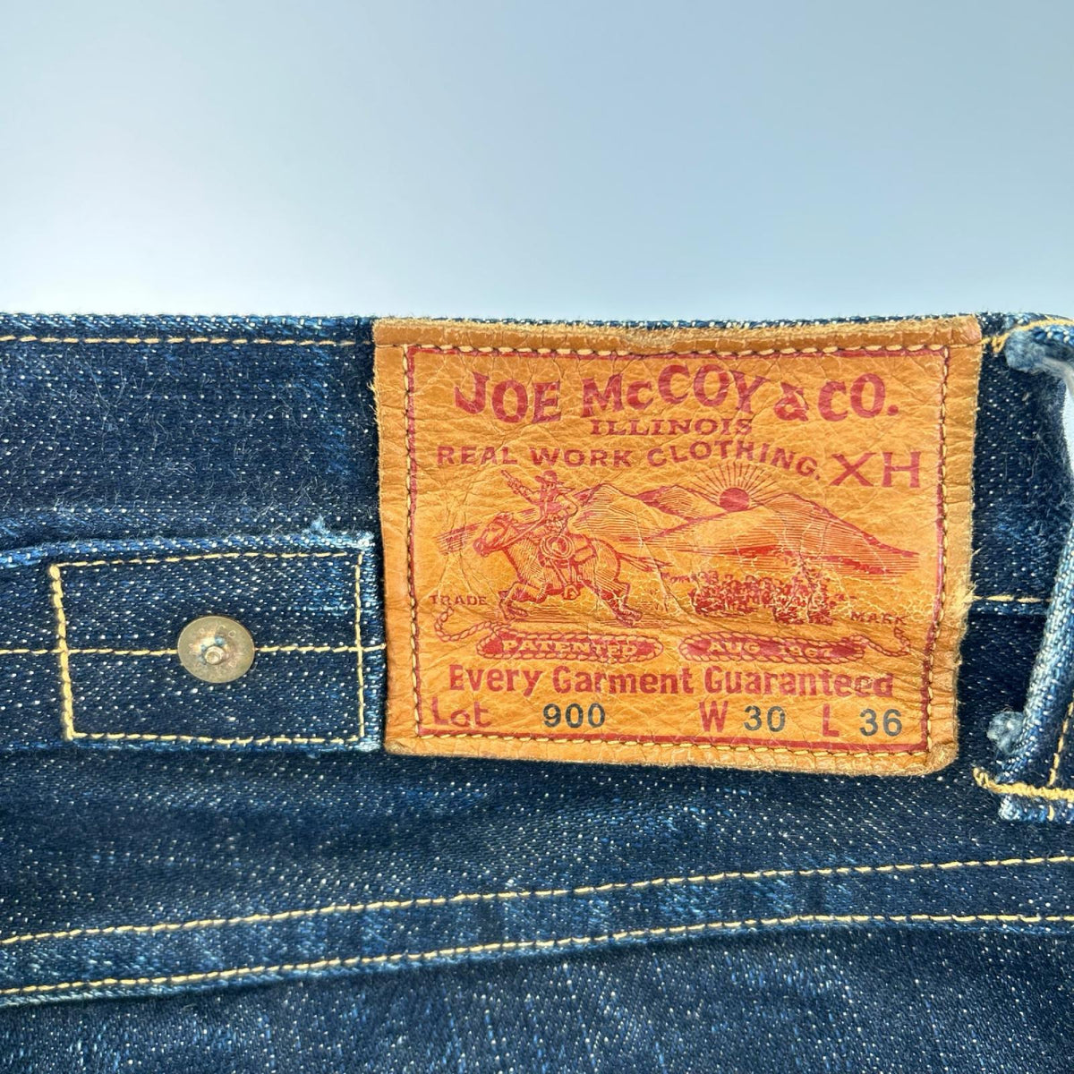 デニムパンツ JOE McCOY デニム・ジーンズ 30 ネイビー