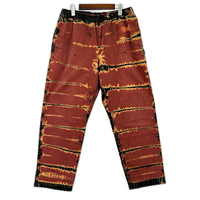 パンツ Rip Dye Beach Pant M ブラウン