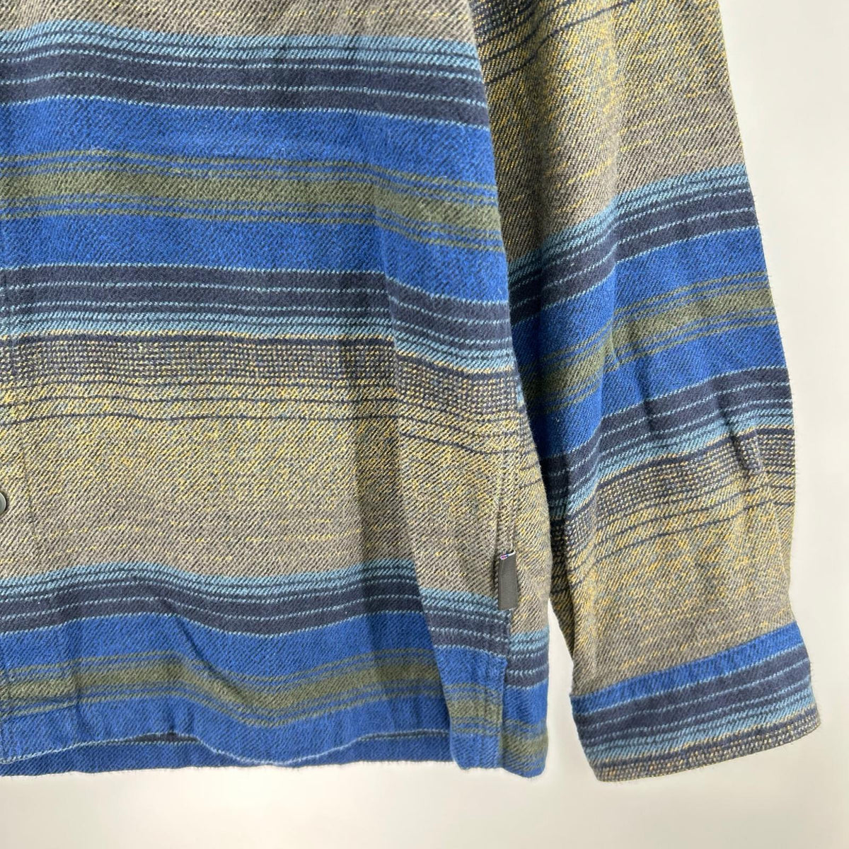 長袖シャツ Fjord Flannel Shirt S ブルー