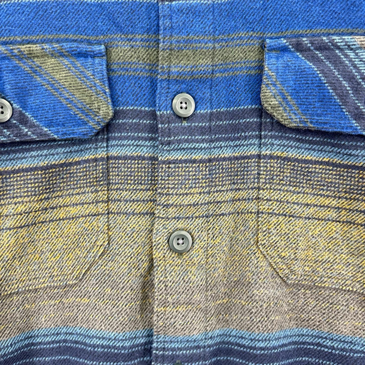 長袖シャツ Fjord Flannel Shirt S ブルー