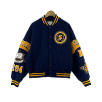 ジャケット 24AW Veritas Varsity Jacket スタジャン (S) S ブルー