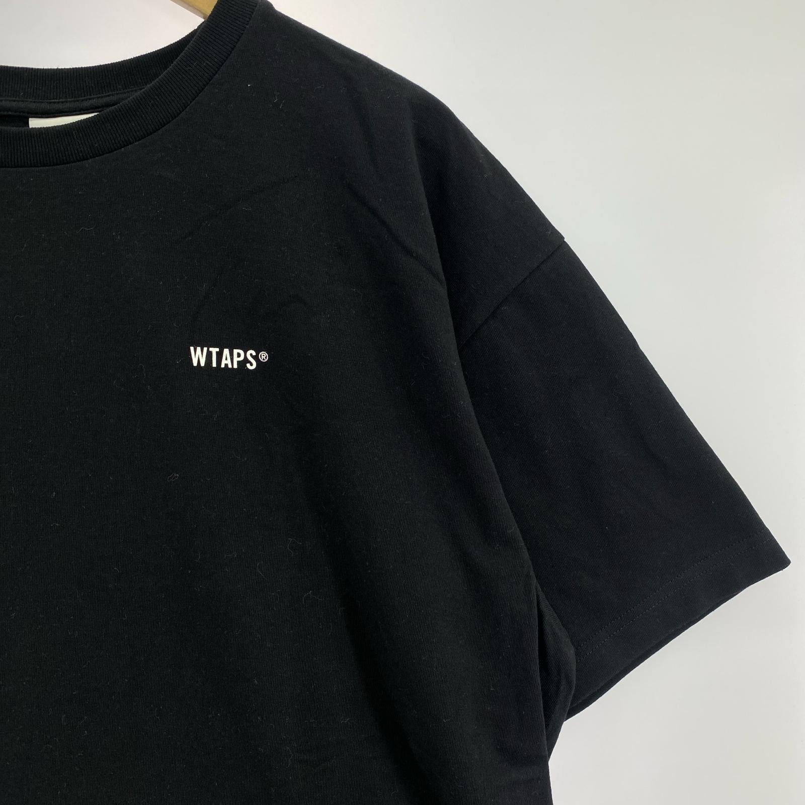 半袖Tシャツ 両面ロゴプリントTee (03) ブラック 3 ブラック