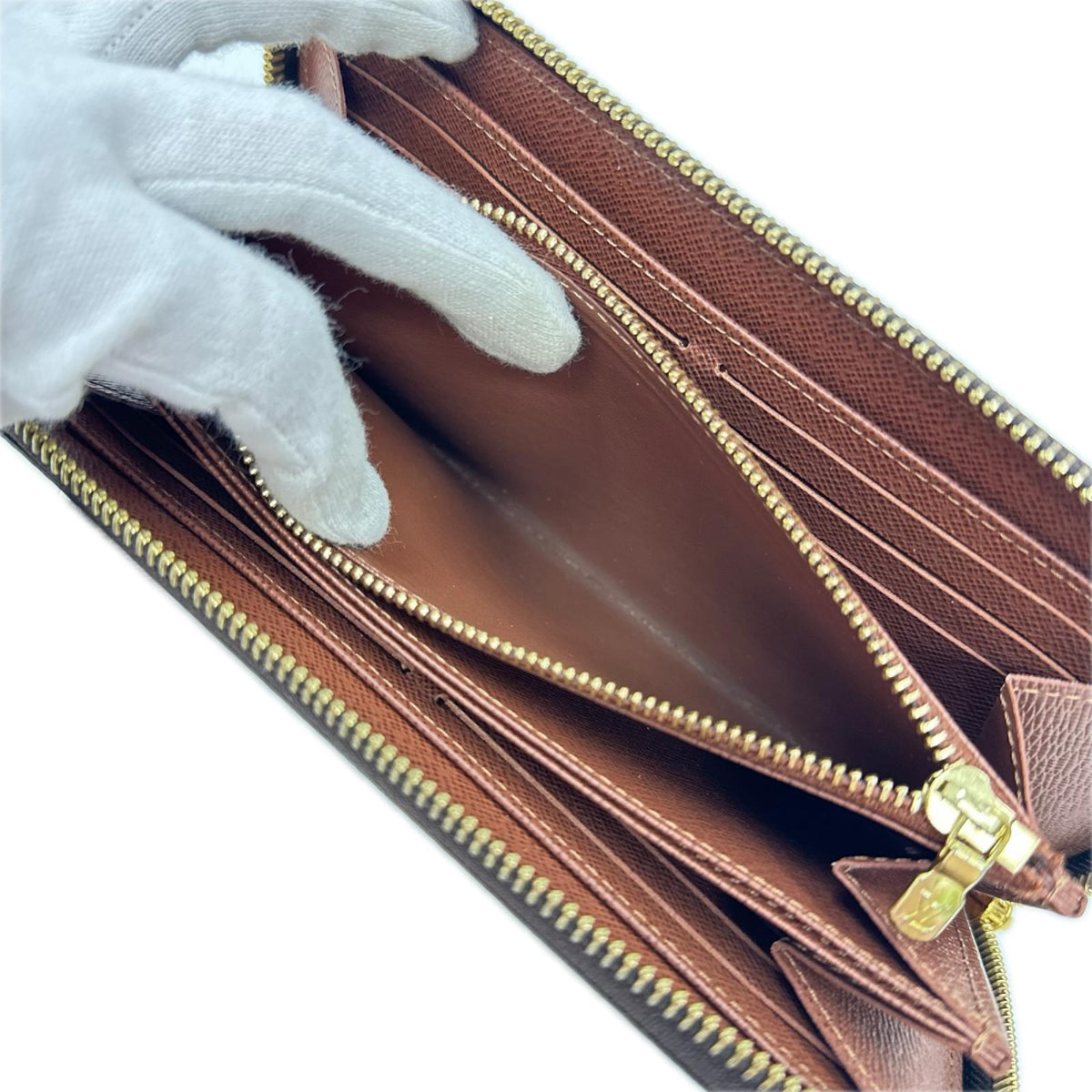 LV/ジッピー・ウォレット 新型(ブラウン)/モノグ M42616