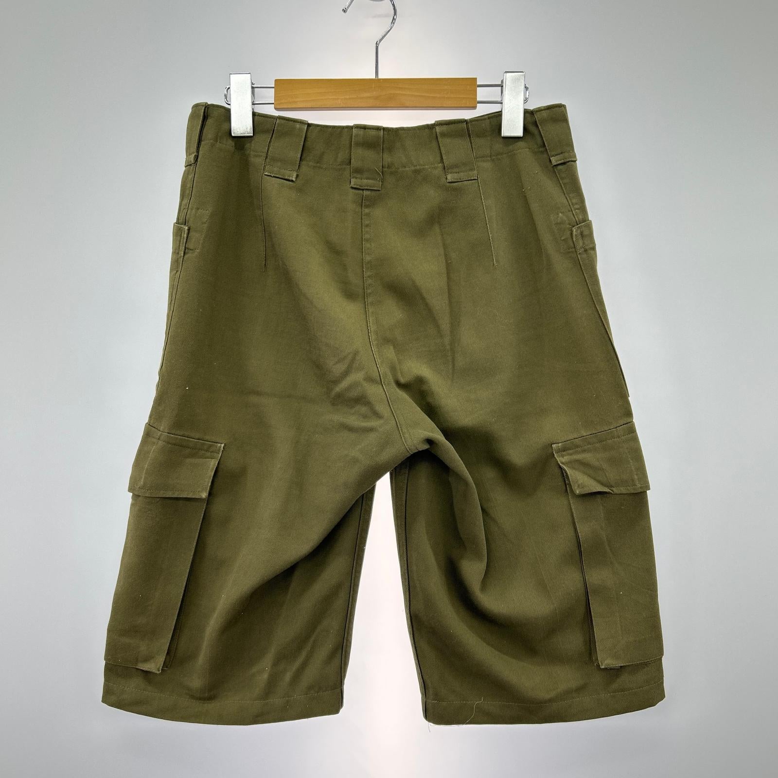 ショートパンツ オーストラリア軍 カーゴショーツ カーキ (実寸31) グリーン