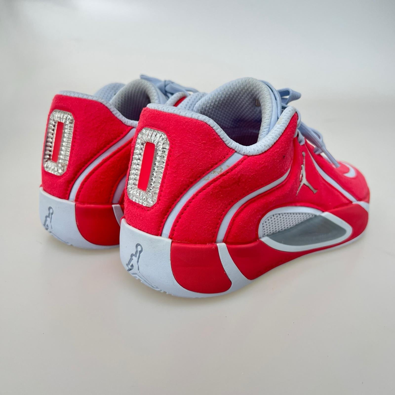 スニーカー Jordan Tatum 4 赤 27.0cm 27cm (US9 UK8 1/2 EU44)