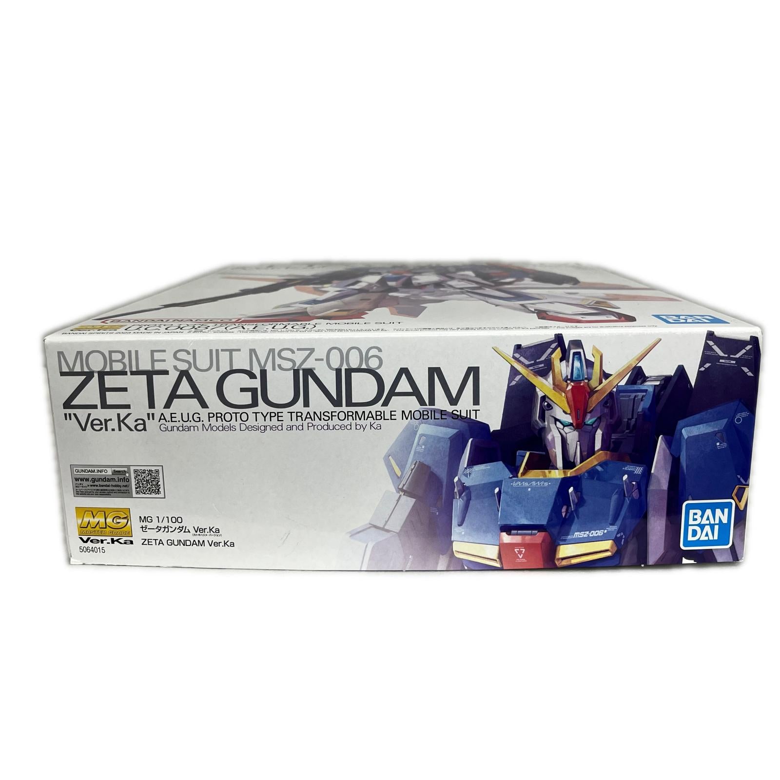 MG 1/100 ゼータガンダム Ver.Ka 機動戦士Zガンダム BANDAI ガンプラ