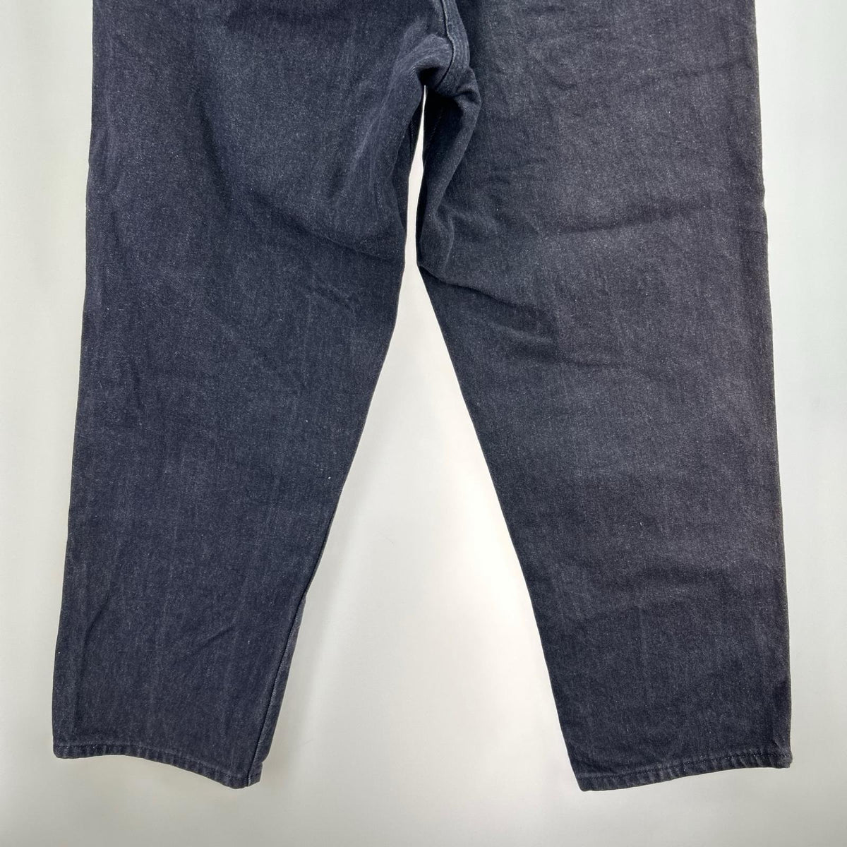 デニムパンツ HOMME PLUS AD2001 ラインデニム 紺 M ネイビー