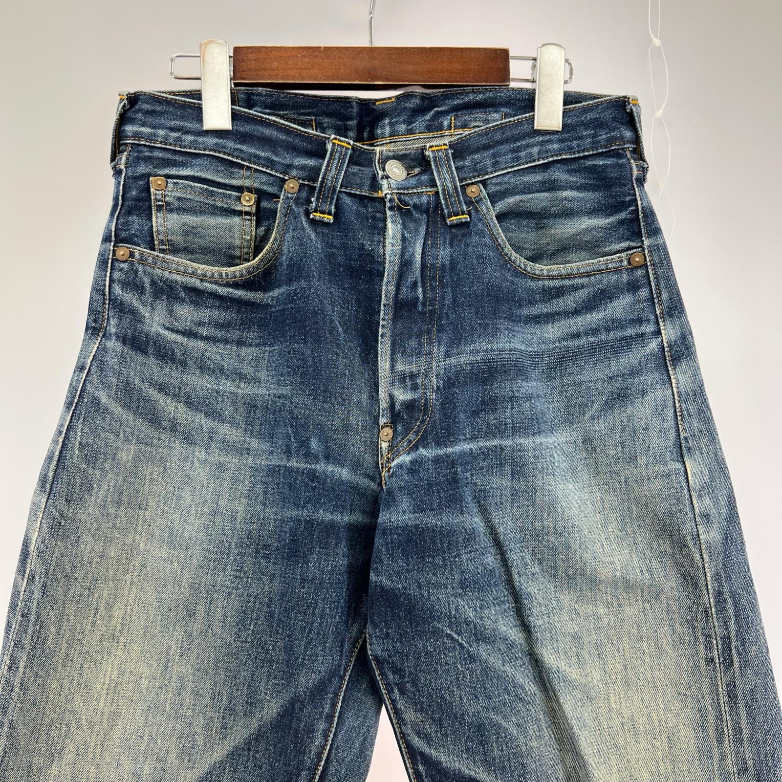デニムパンツ 201xx USA製 W32 32 ネイビー