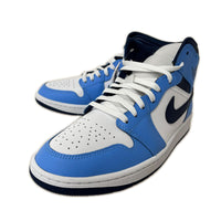 スニーカー DQ8426-405 Jordan Air 1 MID University Blue 27cm 27cm (US9 UK8 1/2 EU44)
