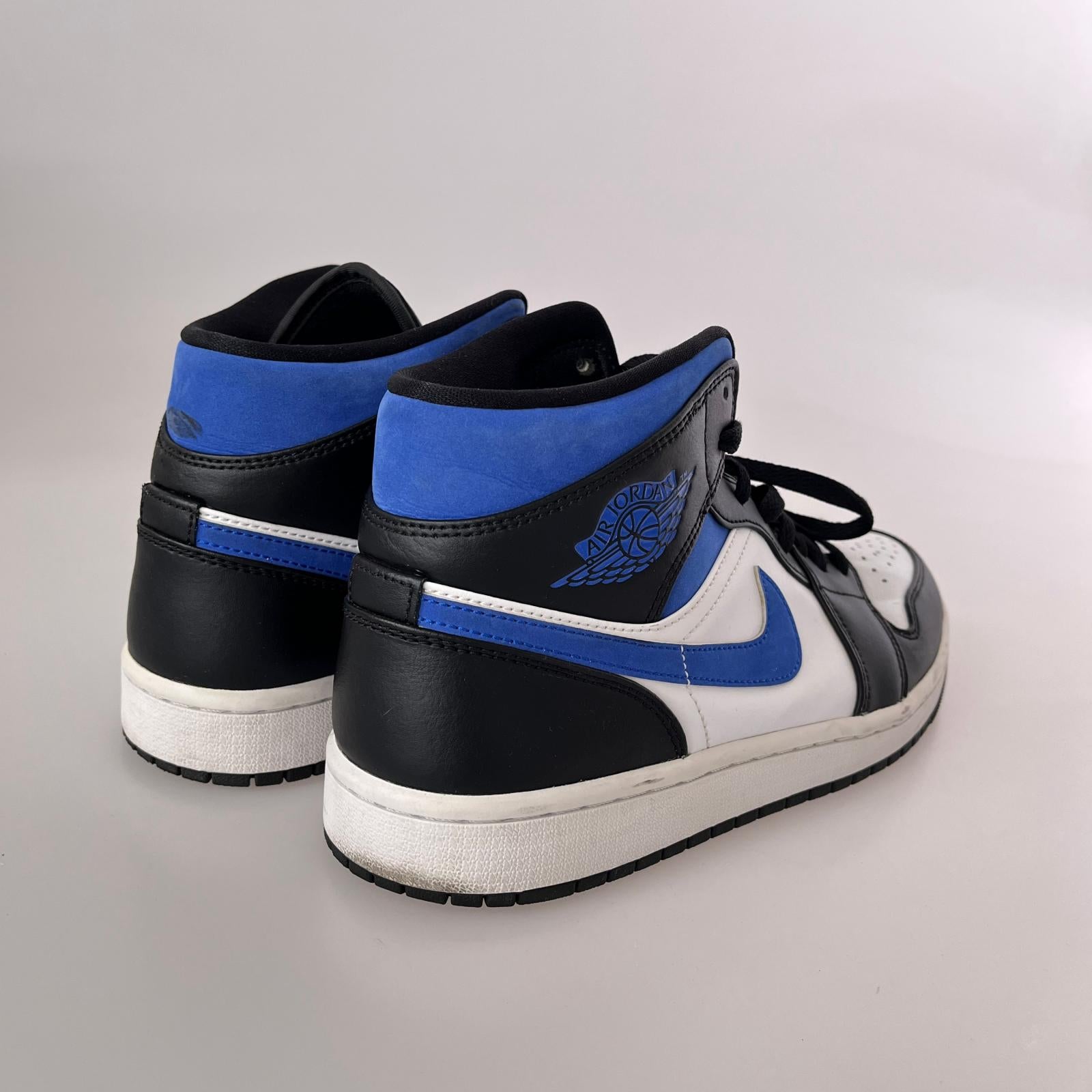スニーカー AIR JORDAN 1 MID Royal 27.0cm 27cm (US9 UK8 1/2 EU44)