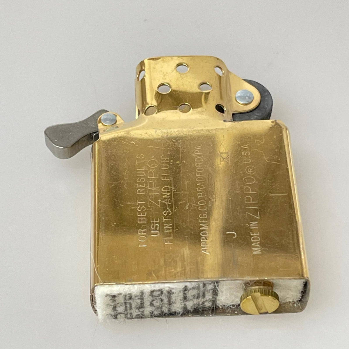 ライター ZIPPO JIM BEAM ゴールド