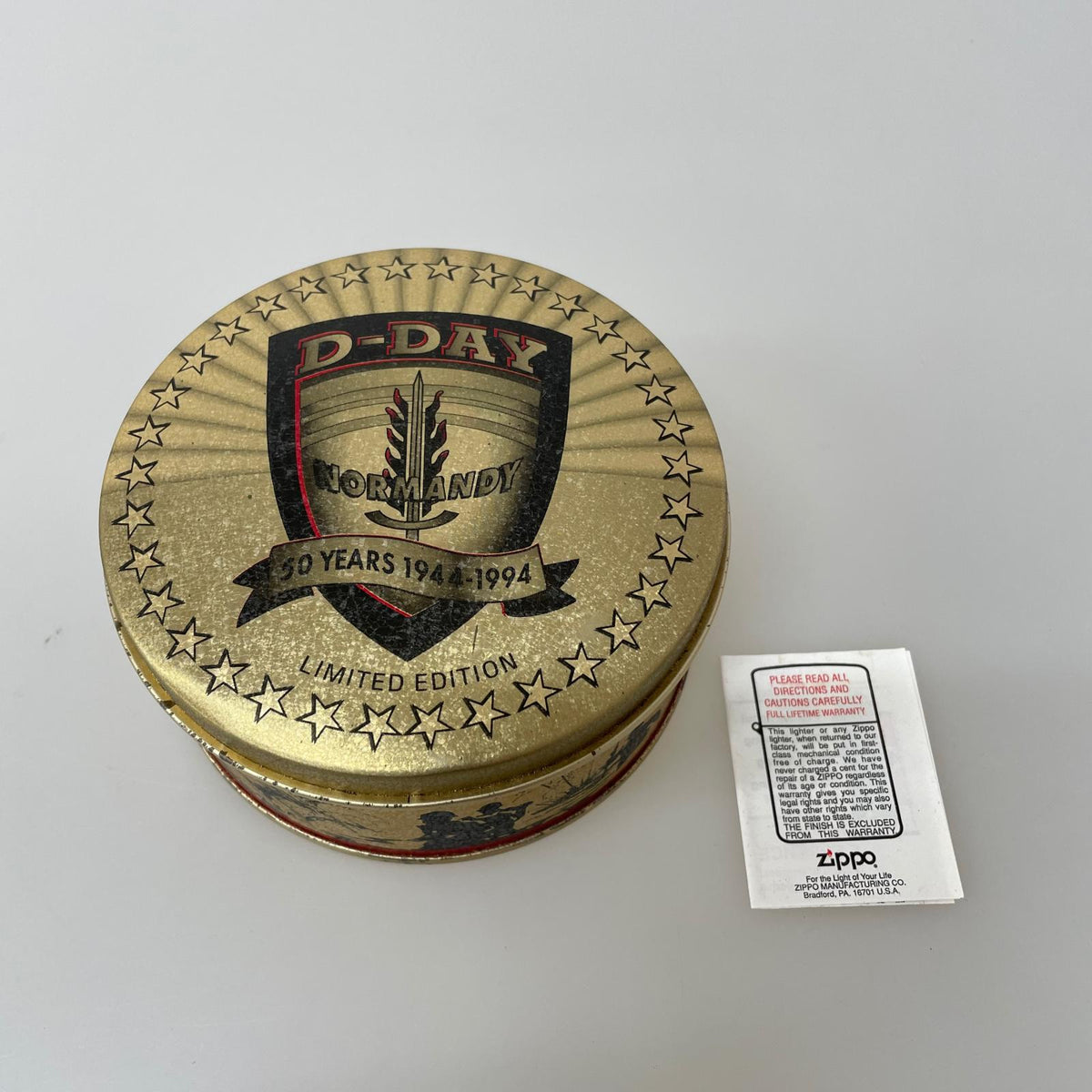 ライター ZIPPO D-DAY ブラック