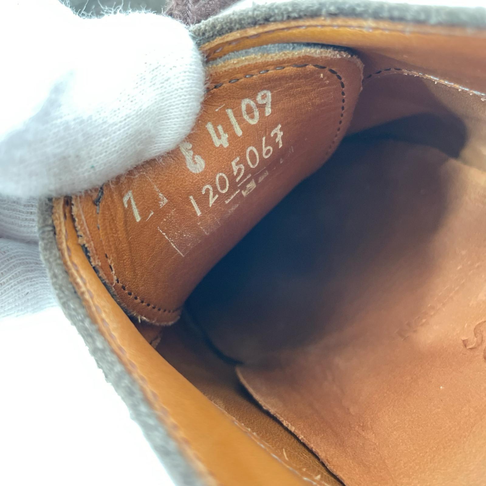 シューズ ALLEN EDMONDS/ウィングチップ/スエード